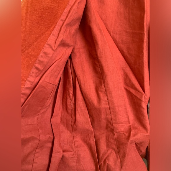 Moto Vintage Orange Suede Jacket 🌴 - Picture 7 of 15
